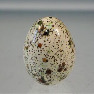 Vintage Ceramic Speckled Easter Egg Holliday Decoration